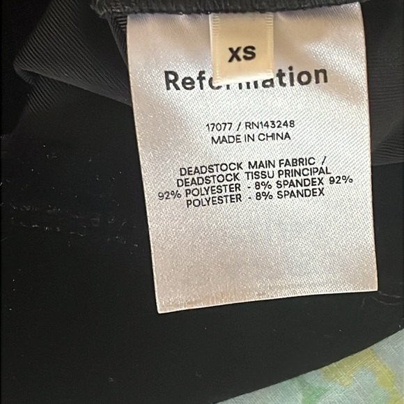 Reformation | Square Neck Velvet Mini Dress Size XS Cocktail Evening Wedding - Picture 10 of 10